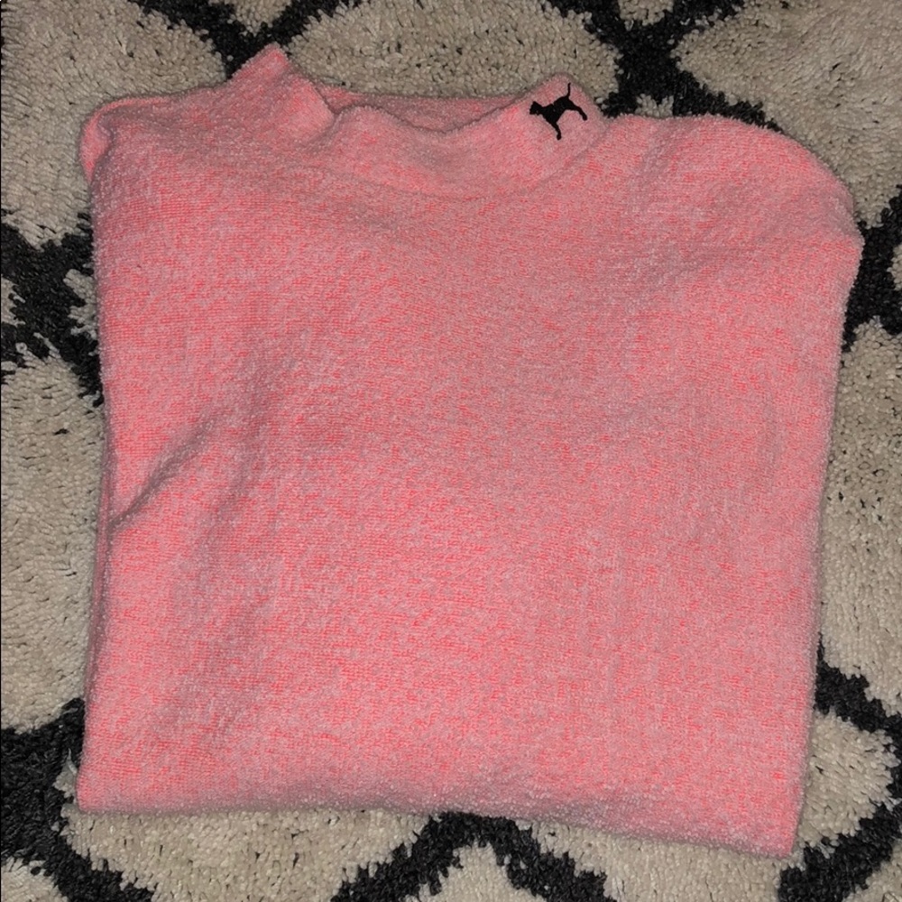 A Victoria secret pink long sleeve sweater